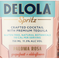 thumbnail image 2 of Delola Grapefruit Elderflower Spritz Paloma Rosa Tequila Cocktail, 750 ml Bottle, 12% ABV, 2 of 2