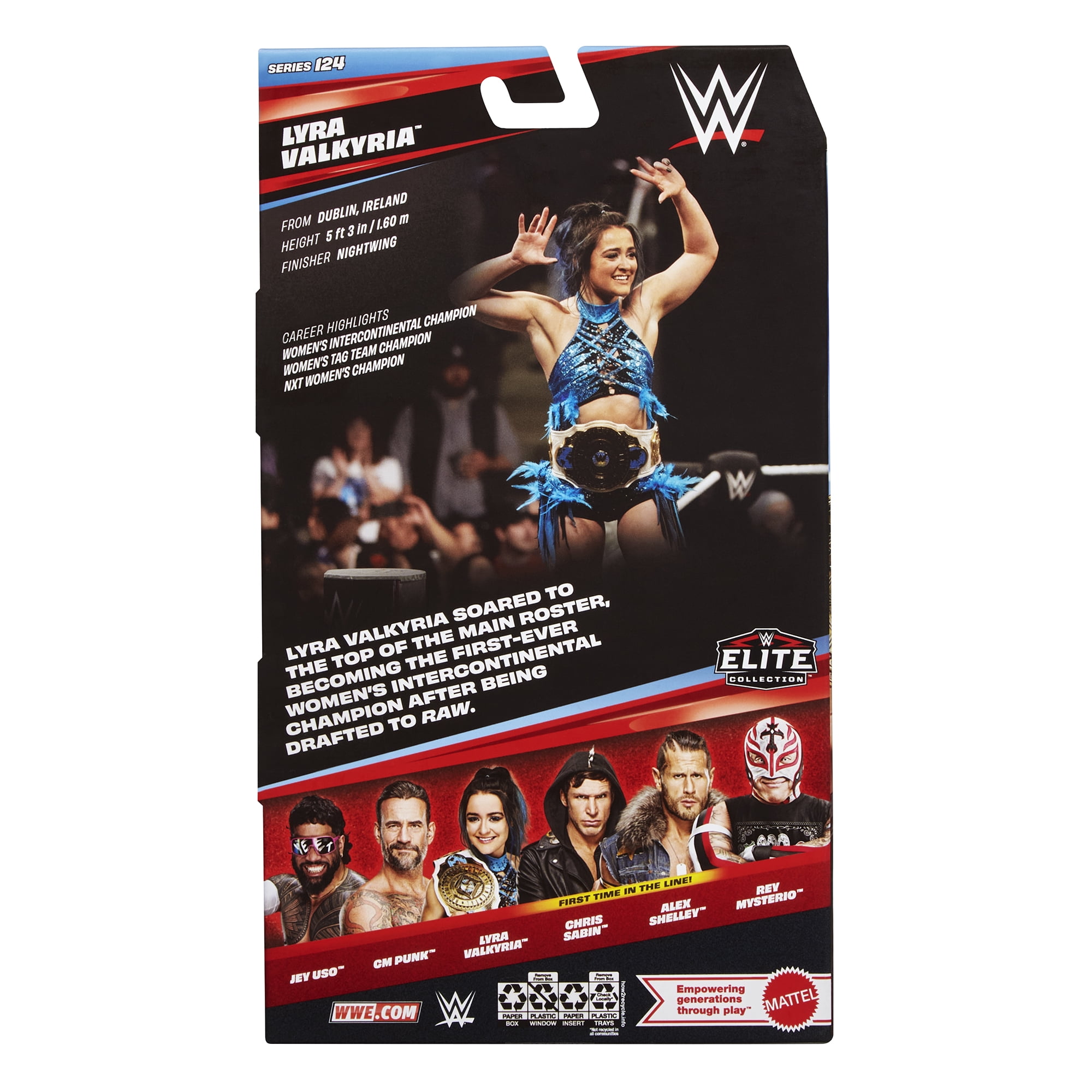 Lyra Valkyria - WWE Elite 124 Mattel WWE Toy Wrestling Action Figure