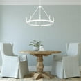 thumbnail image 4 of Alastair 9-Light Chandelier in Matte White, 4 of 7