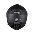 thumbnail image 3 of Casco Abatible Para Moto X- Kov Trooper Negro Mate Ece2206, 3 of 4