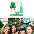 thumbnail image 7 of Patrick's Day Accessory Saint Patricks Party Favor with Saint Patricks Eyeglasses Shamrock Headband Neck Tie, 7 of 7