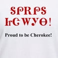 thumbnail image 3 of CafePress - Proud To Be Cherokee Women's V Neck T Shirt - Womens Cotton V-Neck T-shirt, 3 of 4