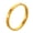 Gold 2mm, variant on Womens Stainless Steel Fashion Ring, Simple Style, Gold Electroplated Finish, Flat Round Design, Durable and Elegant Everyday Jewelry