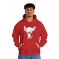 thumbnail image 4 of 90s Nostalgia Retro Hoodie, Pinky & The Brain Graphic Hoodie, 4 of 5
