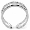 thumbnail image 5 of Rings for Women Silver 316L Stainless Steel DA249 - AAA Grade Cubic Zirconia in Clear, 5 of 6