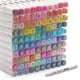 thumbnail image 1 of Marcadores con alcohol Belleza Suprema, 100 colores, doble punta y batidora, 1 of 8