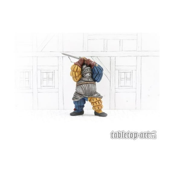 Tabletop Art Landsknecht Ogre w/Flamberge #3 New