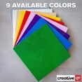 thumbnail image 4 of MakerBase Peel and Stick 10 x 10 Inch Building Brick Baseplates Grey / 4-Pack, 4 of 5