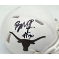 thumbnail image 2 of Byron Murphy II Autographed Texas Longhorns White Speed Mini Helmet (Smudged) MCS Holo #62578, 2 of 3