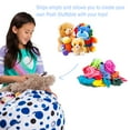 thumbnail image 2 of Posh Creations Stuffable Organizing Cover Only, Canvas, Kids,2ft, Blue Bubbles on White, 2 of 3