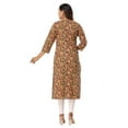 thumbnail image 2 of VIHAAN IMPEX Floral Printed Casual Kurta Ladies Kurti Multicolor Tunic Tops For Women, 2 of 6