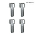 thumbnail image 2 of relayinert 4 Pieces Disc Brake Fixing Blot Fixed Screws Professional Crank Arm Screw Silver M6x18 1Set, 2 of 6
