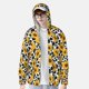 thumbnail image 2 of Balery Cow Print Sunflower Sudadera ligera de manga larga con capucha y protección solar UPF 50+ para hombre y mujer, ideal para pesca y running-Large, 2 of 7