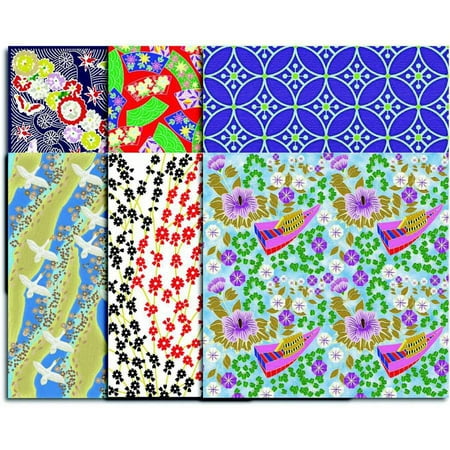 Roylco Double Sided Really Big Origami Paper 12 X 12 Assorted Prints Pack Of 30