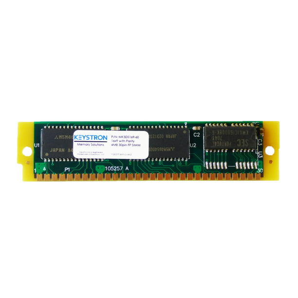 16MB 30pin SIMM RAM MEMORY with 16x9 60ns for Apple, macintosh, Musical sampler, old PC, Video controller - Walmart.com
