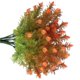 thumbnail image 3 of Planta roja y verde hojas artificiales follaje decoración falsa adorno de imitación interior al aire libre mesa hogar 4 piezas Scienceny HA9025-00B, 3 of 6