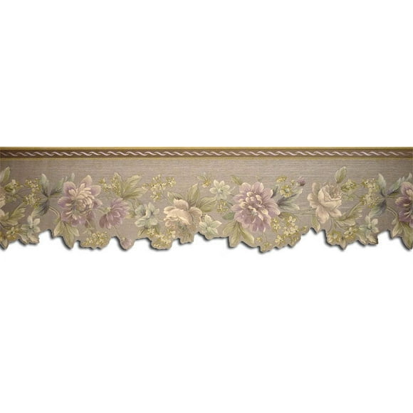 Bordure de Papier Peint Floral DES67101DC