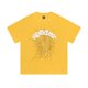 thumbnail image 1 of Sp5der cantante de hip-hop Young Thug mismo estilo letras de espuma 555555 pareja camiseta rosa de manga corta69609 amarillo, 1 of 5
