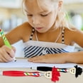 thumbnail image 5 of Fluffy Doll Ballpoint Pens (Novelty Character Pens, Fun), 5 Fluffy Pens Appeal To Sensory Needs, 5 Fun Pens Fluffy Doll Pen Screen Touchs Replaceable Ball Pen 1Ml(#A), By Meiiso, 5 of 7