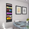 thumbnail image 2 of Godery Sustainable Office Storage Pocket, Cascading Wall File Organizer, 6 Pockets, Letter Size, File Folder Holders, 2 of 5