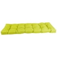 thumbnail image 2 of 60-inch by 19-inch Tufted Solid Outdoor Spun Polyester Loveseat Cushion Green-Color, 2 of 4