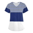 thumbnail image 4 of Womens Tops Women's Spring/Summer Casual Print Round Neck Short Sleeve Loose T-shirt, 4 of 5