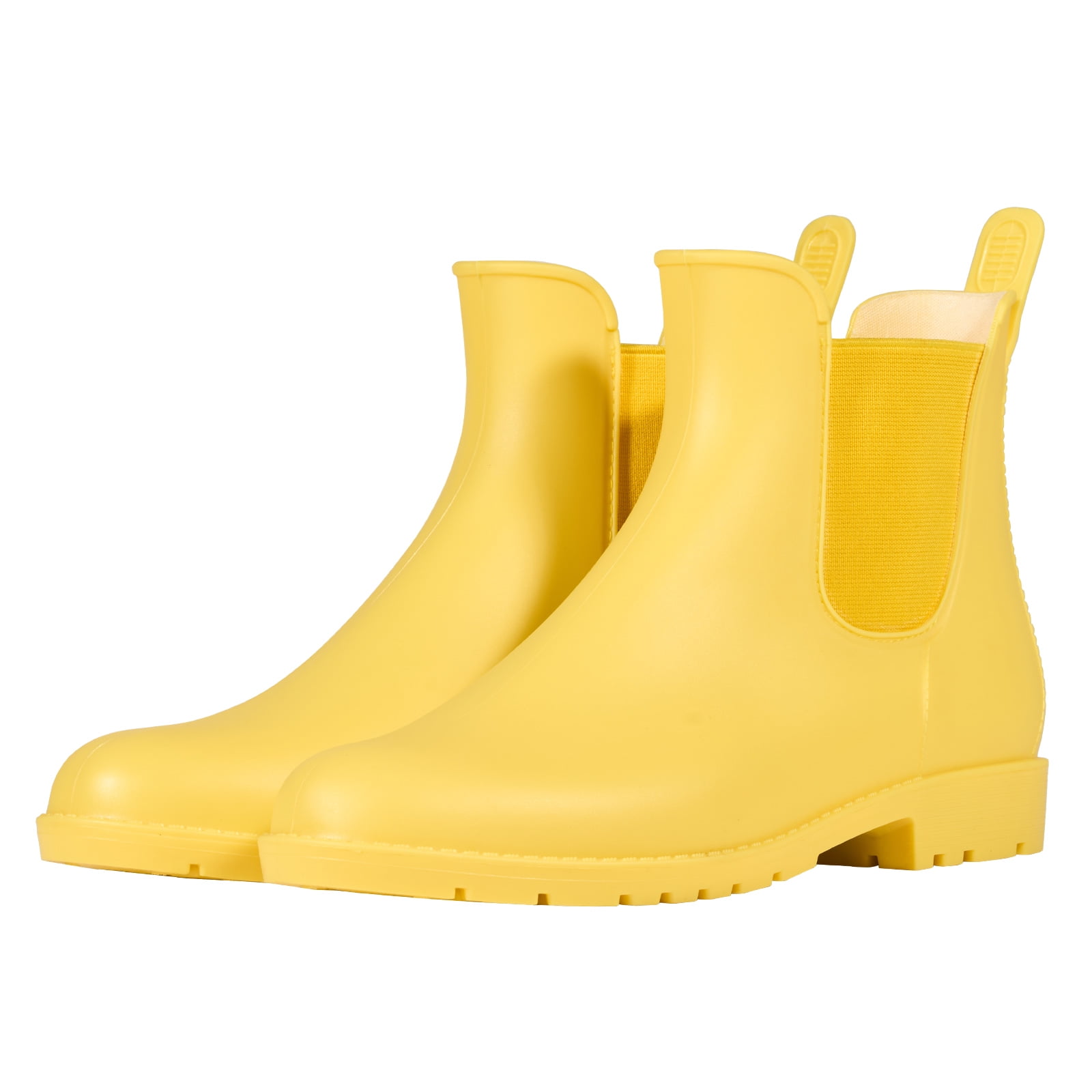 HISEA Women's Ankle Rain Boots Waterproof Chelsea Boots - Walmart.com