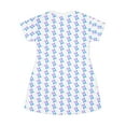 thumbnail image 3 of White Gemini Zodiac T-Shirt Dress 2.0, 3 of 4