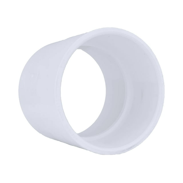 Acoplamiento de PVC Charlotte Pipe SCH 40 4 SXS Pressure (caja de 6 unidades)
