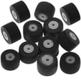 thumbnail image 1 of HAMPPLIES 12Pcs Recorder Pinch Roller Plastic Pulley Bearing Wheel for Radio Audio Tape Maintenance, 1 of 8