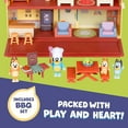 thumbnail image 4 of Toy House Playset, Mega Bundle Family Home & BBQ Playhouse for Toddlers 3-5, 4 of 10