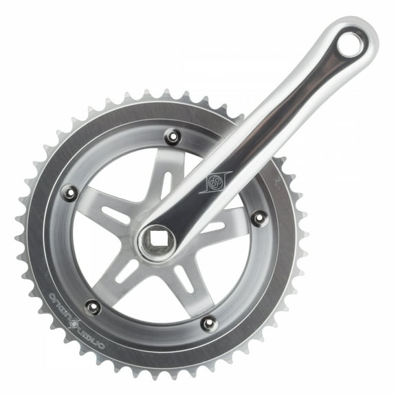 Origin8 Classic Sport Crankset 170x46 Single Speed 113mm JIS Square Taper