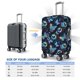 thumbnail image 4 of Fotbe Blue Butterfly Funda Protectora para Equipaje, Antirrayones y Resistente a la Suciedad, Compatible con Maletas de 18 a 32 Pulgadas-X-Large, 4 of 7