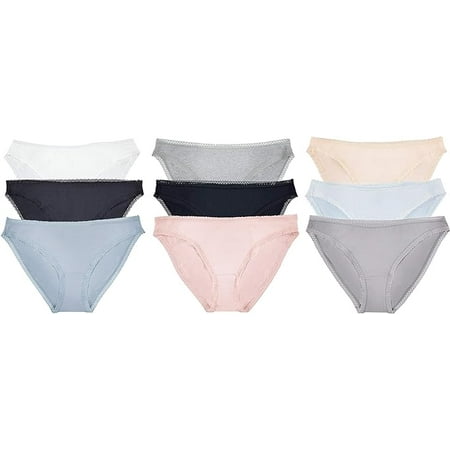 SOCKSNBULK Womens Panties 95% Cotton Soft Underwear  Soft Panty Briefs in Bulk