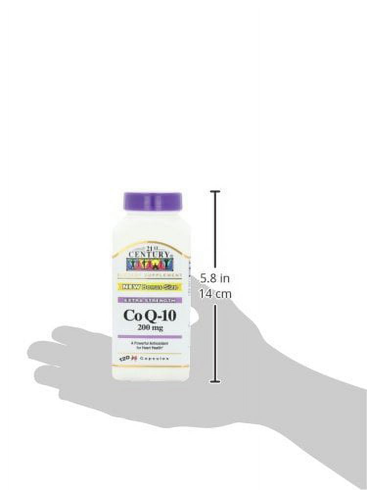 21st Century CoQ10 200 mg Capsules 120 Each