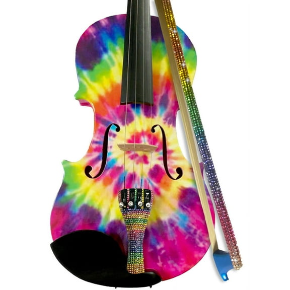 Tie Dye Bling Violin Outfit