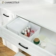 thumbnail image 3 of Storage Bins With Lids Plastic Containers: Plastic Multipurpose Stackable Storage Container Bins With Lid For Home And Office Organization, Small Storage Bin, 2 Pcs 5x7 Plastic Container, White, 3 of 6