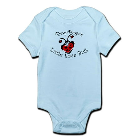 

CafePress - Poppop s Love Bug Ladybug Infant Bodysuit - Baby Light Bodysuit