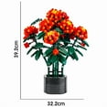 thumbnail image 3 of BRICK Lantana Potted Plant Toy Building compatible with LEGO Flower Blocks Brick Flower, Great Gift for Adults & Teens - 1614 Pieces, 3 of 5