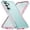 Mint+Pink, variant on Dteck Case for Samsung Galaxy S26 ,Shockproof Soft TPU Inner Layer and Hard Outer Back Cover Double Layer Design Phone Case,Blue