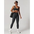 thumbnail image 4 of PISONIC Womens Workout Sets Adjustable Straps Sports Bras and High Waist Leggings Sets Pilates 2 Piece Outfits for Women, 4 of 6