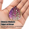 thumbnail image 3 of Simulation Walnut Hand Massage Balls, 2026 New Colorful Chinese Walnuts Fidget, Desk Fidgets for Adults, Stress Relief Gift, Hand Roller Fidget, Meaningful Gift for Fathers, Elders & Collector, 3 of 9