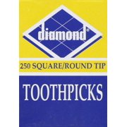 Diamond Toothpicks, Square Center, 250 Ct