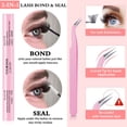 thumbnail image 3 of DIY Lash Extension Kit, Lash Cluster 72 Pcs with 72h Strong Hold Lash Bond and Seal + Cluster Eyelashes Applicator Tool Eyelash Extensions Kit for Self Applicator at Home, 3 of 10