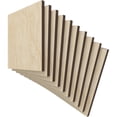 thumbnail image 2 of Ekena Millwork 7 3/4"W x 7 3/4"H x 3/8"T Wood Hobby Boards, Birch (10-Pack), 2 of 6