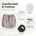 thumbnail image 4 of Logiee Watercolor cute slow loris Print Women 2 in 1 Running Shorts,High Waisted Athletic Shorts,Gym Workout Shorts with Liner Pockets-Small, 4 of 7