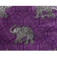 thumbnail image 4 of oneOone Georgette Viscose Fabric Elephant Block Print Fabric By The Yard 42 Inch Wide, 4 of 4