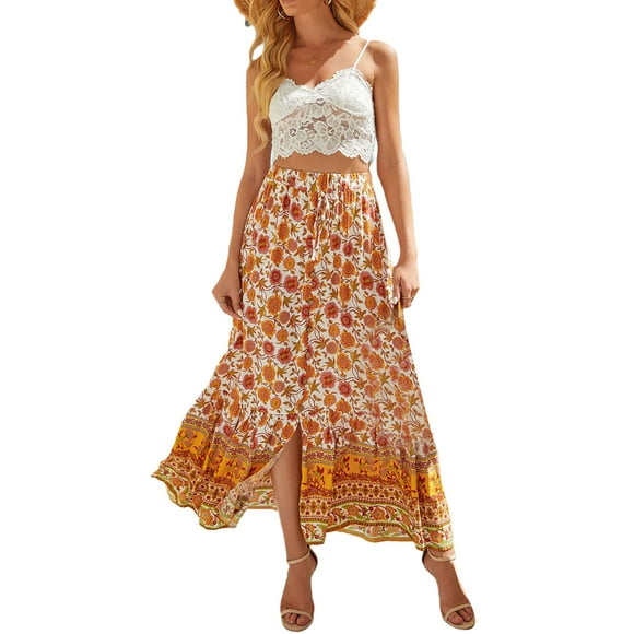 Womens Boho Skirts