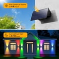 thumbnail image 4 of Luces Solares de Pared para Exterior Roopure RGB LED Impermeables Paquete de 12, 4 of 9