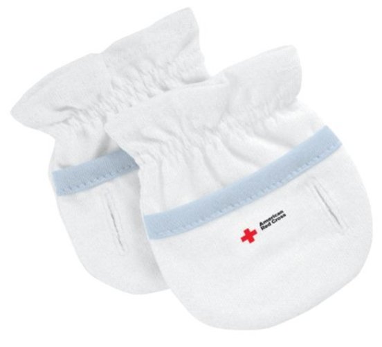 tiny baby scratch mittens